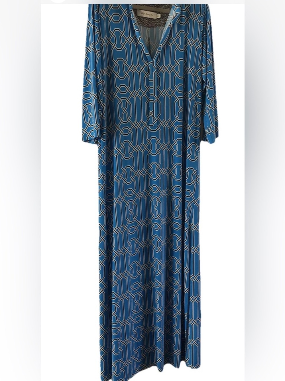 Tbags Los Angeles blue Maxi Dress Size M Excellent Condition